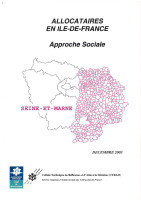 Couverture de la publication : Allocataires en Île-de-France - approche sociale - Seine-et-Marne- décembre 2003
