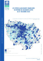 Couverture de la publication : Les allocataires du revenu de solidarité active en Île-de-France au 31 décembre 2022