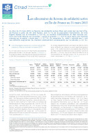 Couverture de la publication : Les allocataires du revenu de solidarité active en Île-de-France au 31 mars 2015