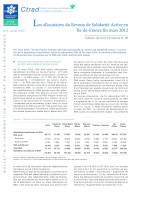 Couverture de la publication : Les allocataires du revenu de solidarité active en Île-de-France fin mars 2012