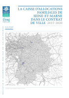 Couverture de la publication : La caisse d’allocations familiales de Seine-et-Marne dans le contrat de ville 2015-2020