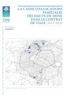 Couverture de la publication : La caisse d’allocations familiales des Hauts-de-Seine dans le contrat de ville 2015-2020