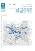 Couverture de la publication : La caisse d’allocations familiales de la Seine-Saint-Denis dans le contrat de ville 2015-2020