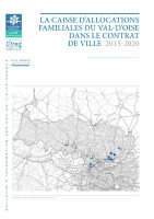 Couverture de la publication : La caisse d’allocations familiales du Val-d’Oise dans le contrat de ville 2015-2020
