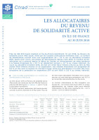 Couverture de la publication : Les allocataires du revenu de solidarité active en Île-de-France au 30 juin 2018