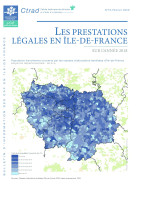 Couverture de la publication : Les prestations légales en Île-de-France sur l’année 2018