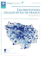 Couverture de la publication : Les prestations légales en Île-de-France au 31 decembre 2019