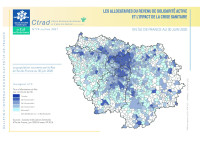 Couverture de la publication : Les allocataires du revenu de solidarité active et l'impact de la crise sanitaire en Île de France au 30 juin 2020