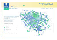 Couverture de la publication : Les enfants de moins de 3 ans et les modes d’accueil en Île-de-France, en 2019