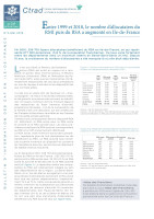 Couverture de la publication : Entre 1999 et 2010, le nombre d’allocataires du RMI puis du RSA a augmenté en Île-de-France