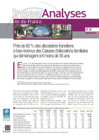 Couverture de la publication : Insee analyse Île-de-France n°26 : la mobilité des allocataires à bas revenus en Île-de-France (déc 2015)