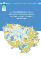 Couverture de la publication : Les mobilités résidentielles des allocataires franciliens face à la crise du logement abordable
