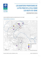Couverture de la publication : Les quartiers prioritaires de la politique de la ville dans les Hauts-de-Seine – Géographie 2024