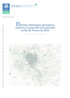 Couverture de la publication : Données statistiques allocataires relatives à la pauvreté et la précarité en Île-de-France fin 2016