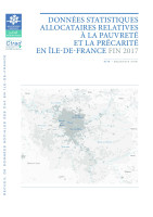 Couverture de la publication : Données statistiques allocataires relatives à la pauvreté et la précarité en Île-de-France fin 2017