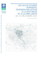 Couverture de la publication : Les allocataires parisiens, données relatives à la pauvreté et à la précarité au 31 décembre 2019