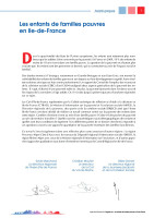 Couverture de la publication : Regards sur... les enfants de familles pauvres en Île-de-France (nov 2011)