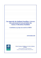 Couverture de la publication : Une approche des étudiants franciliens à travers ceux qui perçoivent une prestation des caisses d’allocations familiales